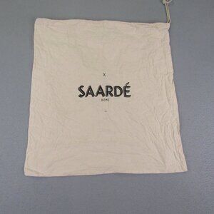 Saarde Home Bag Drawstring Dust Linen Pouch Sack Crinkled Cotton Drawstring